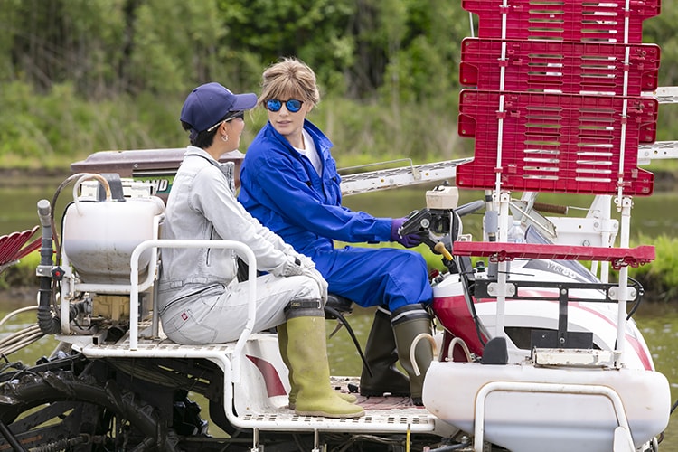 アンナさんが作業する様子2