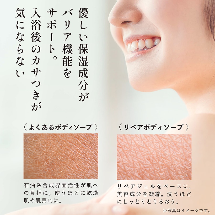 顔と同じように体にも本当に優しいものを