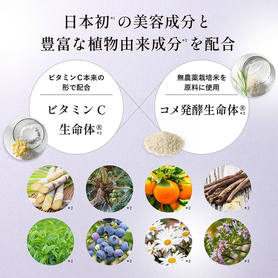 肌を整えうるおいをプラス