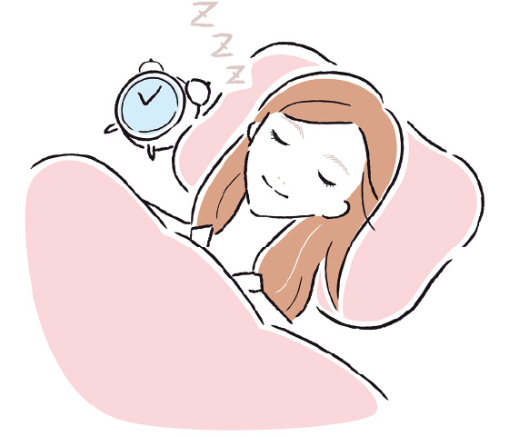 睡眠中